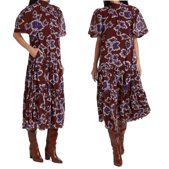 TANYA TAYLOR
TANYA TAYLOR ROCHELLE MAXI DRESS - Picture 1 of 16
